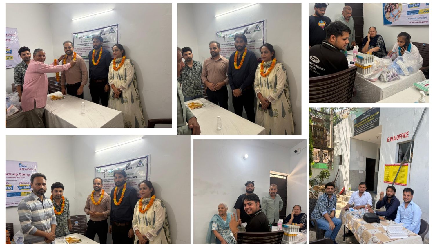 RWA Free Health Camp Faridabad