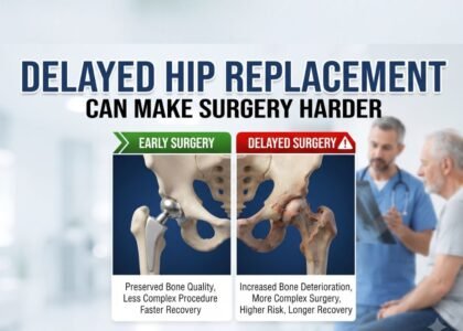 Delaying Hip Replacement Makes Surgery Harder