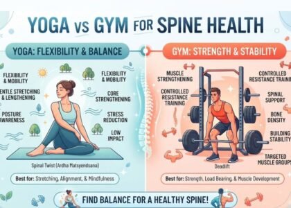 Yoga vs Gym for Spine Health